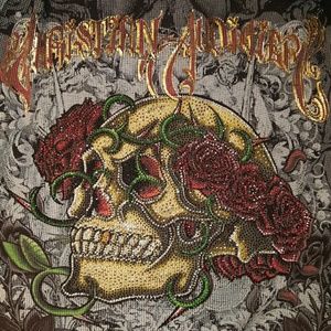 christian Audigier size Medium. Skull and roses.
